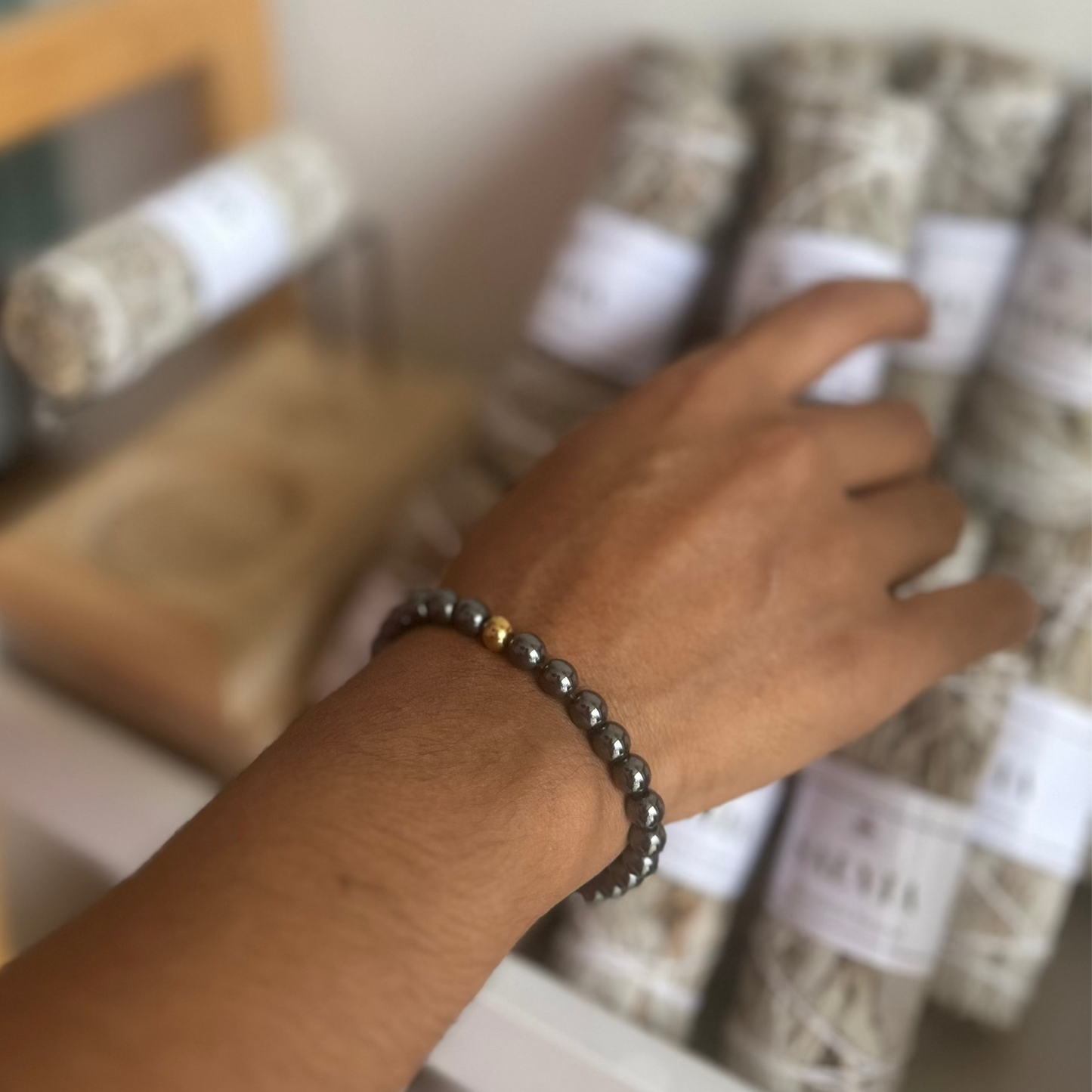 Pulsera hematite