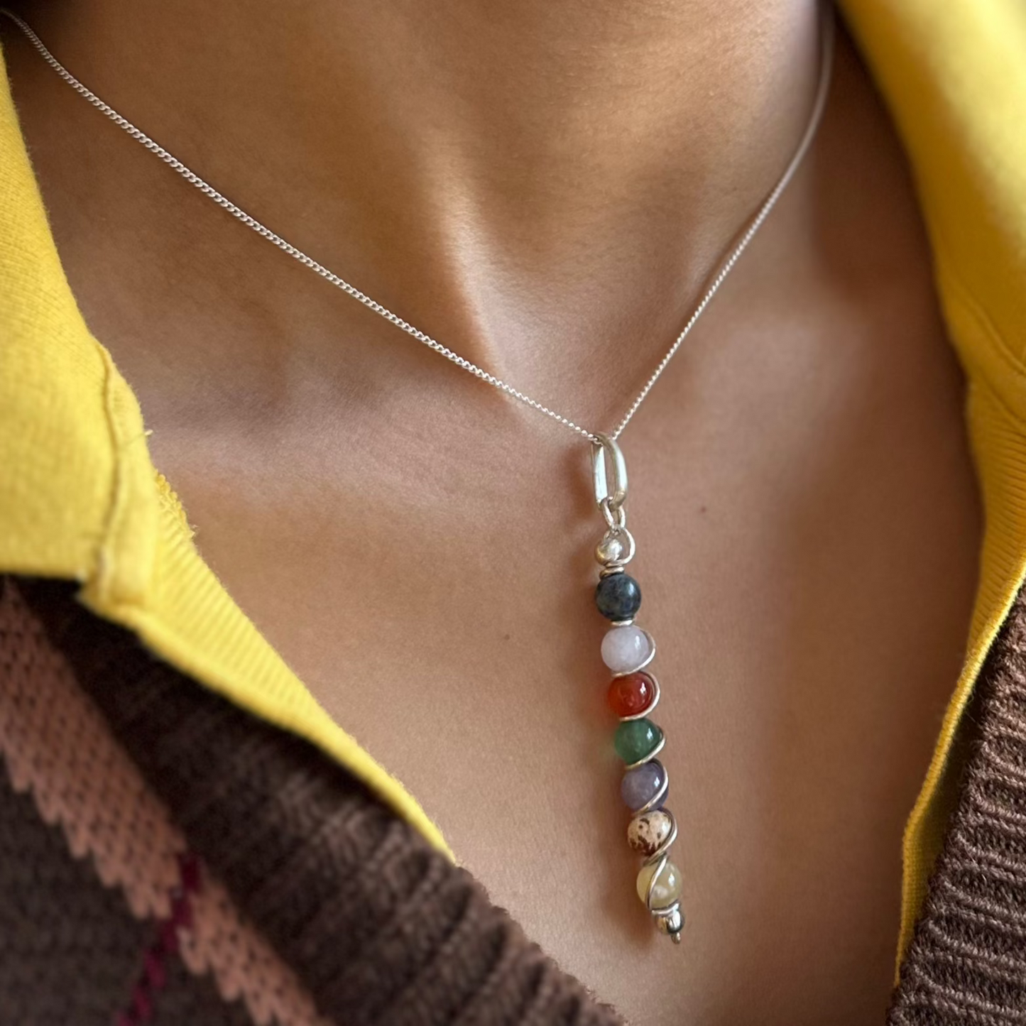 Collar 7 chakras