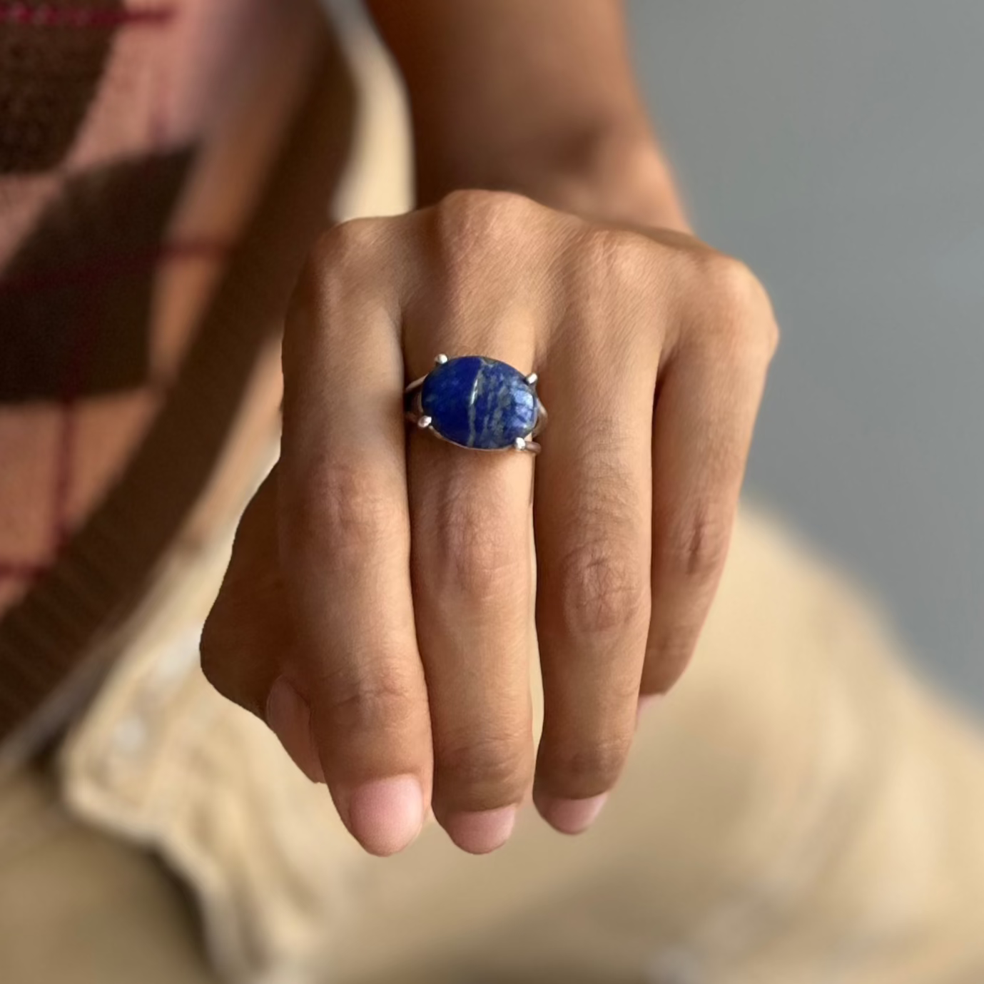 Anillo lapislazuli
