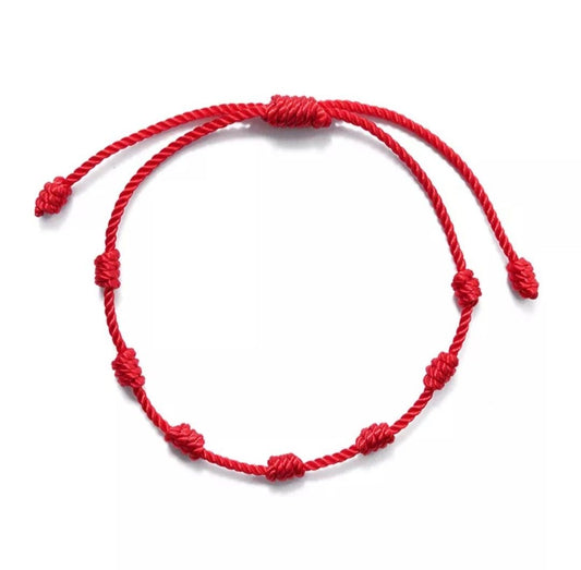 Pulsera 7 nudos