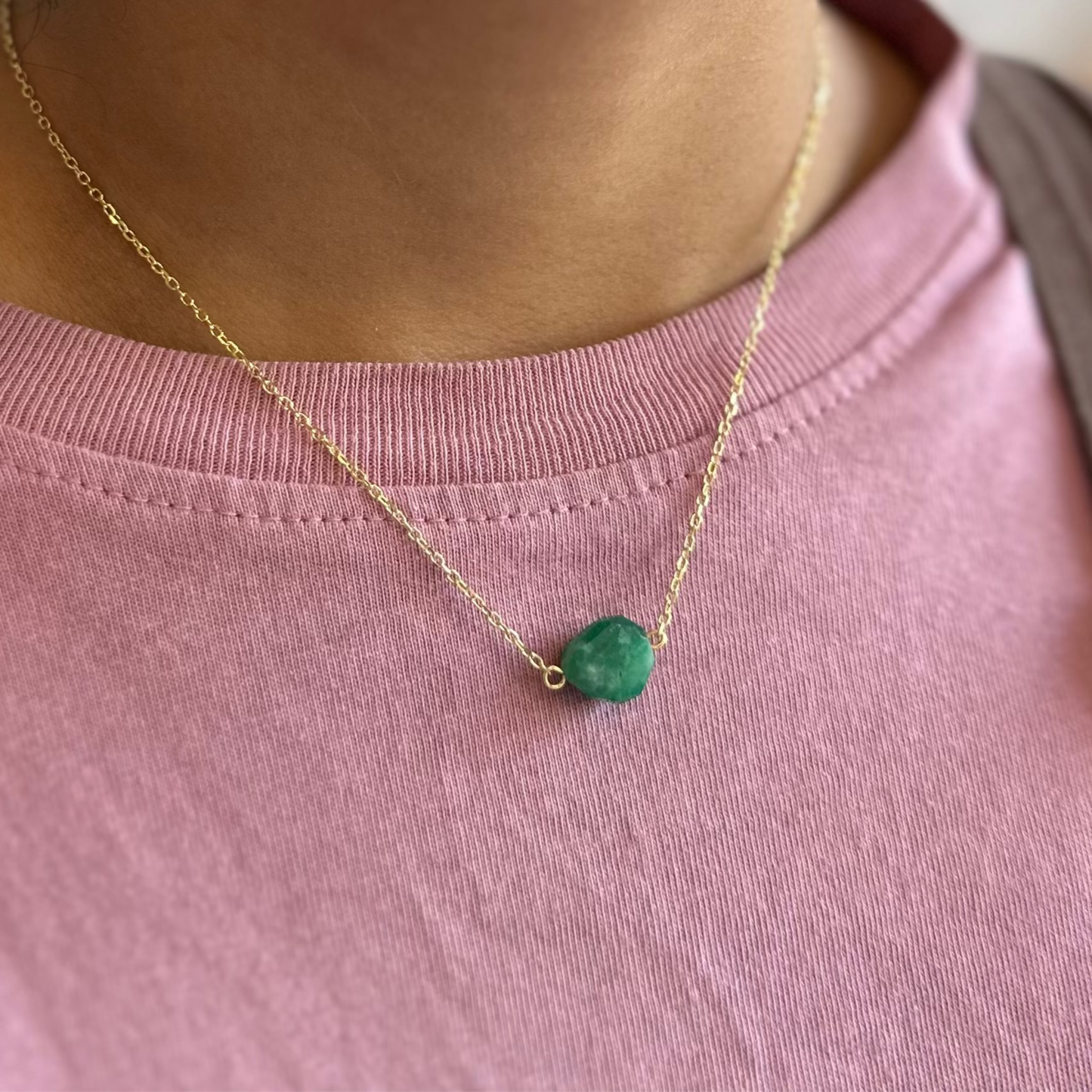 Collar esmeralda