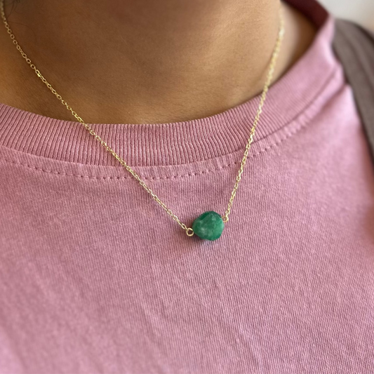 Collar esmeralda